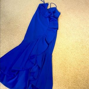 The Sahara blue dress